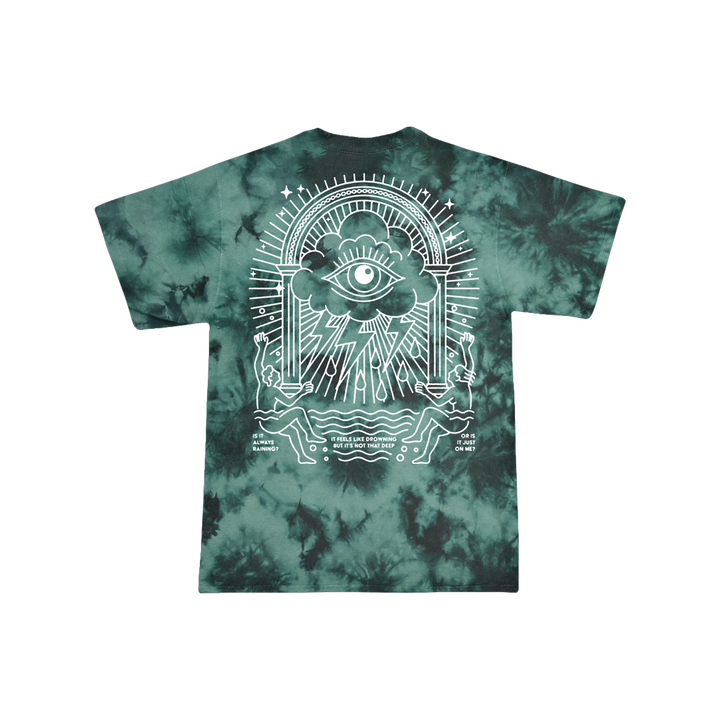 Always Raining Tee (Crystal Dye)